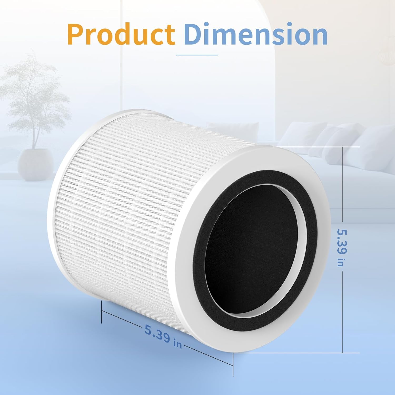 Generic - Govee Mini Smart Air Purifier - HEPA H13 Filters - 2 Pack