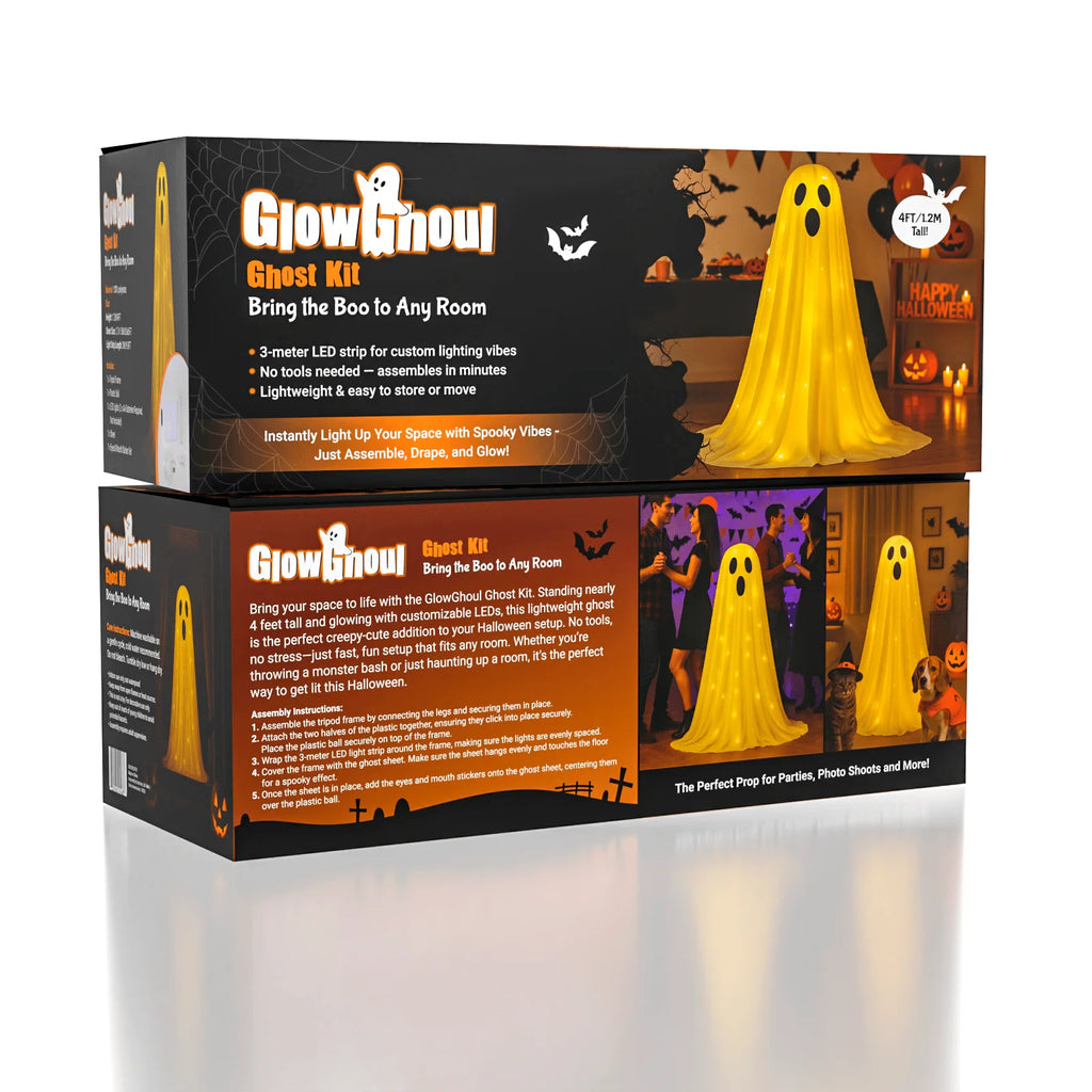 Glow Ghoul - DIY LED Ghost Lamp Kit - 4 FT / 120 CM