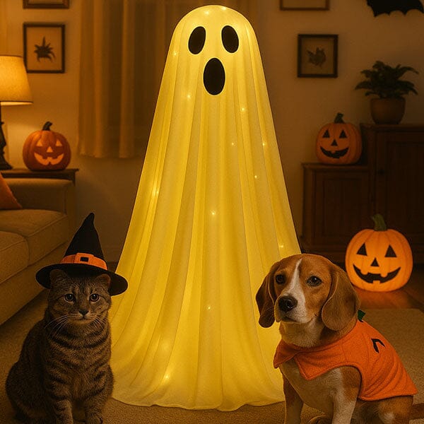 Glow Ghoul - DIY LED Ghost Lamp Kit - 4 FT / 120 CM