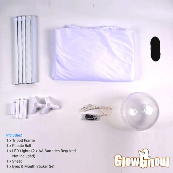 Glow Ghoul - DIY LED Ghost Lamp Kit - 4 FT / 120 CM