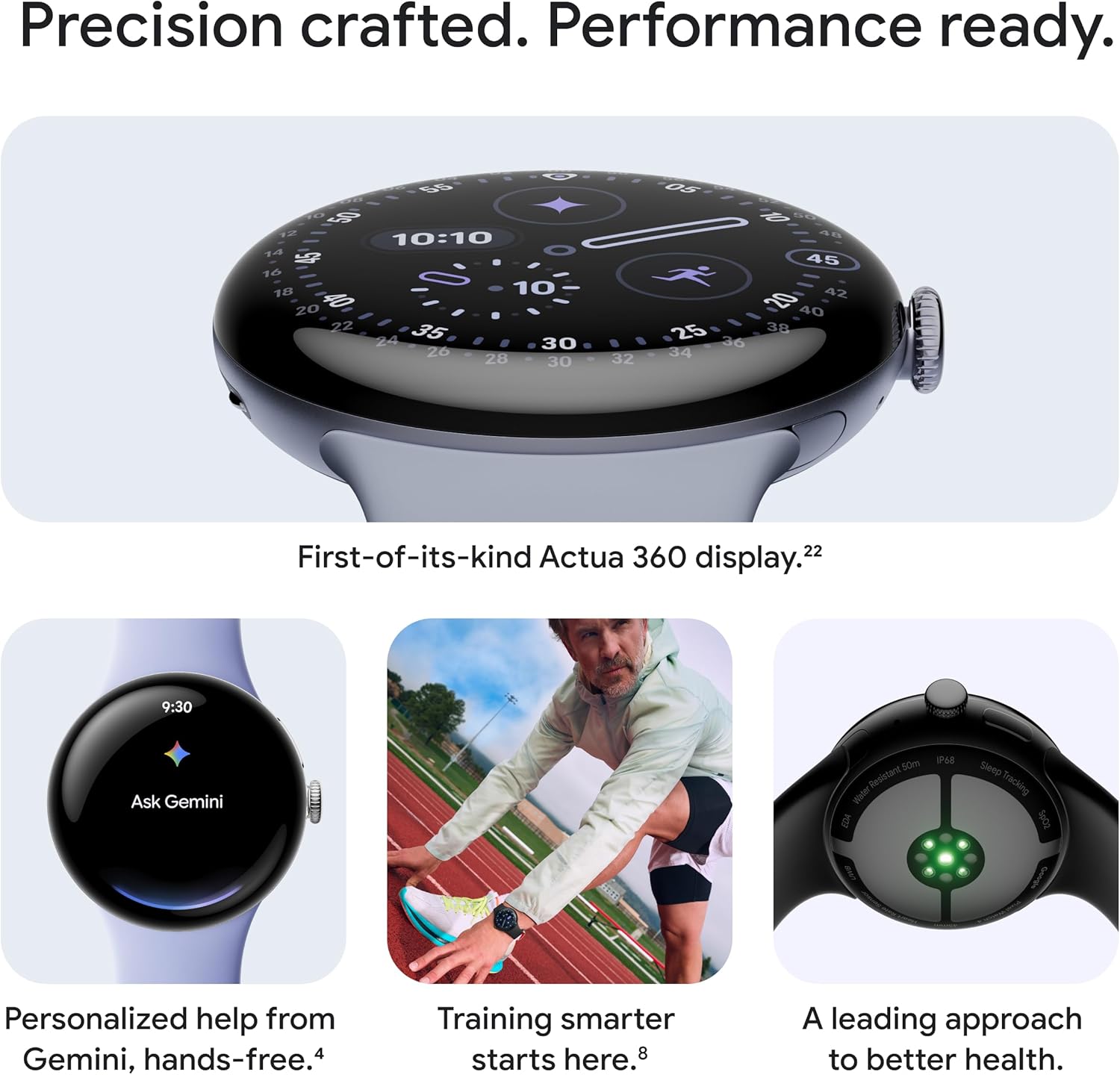 Google x Fitbit: Pixel Watch 4 - Best Smartwatch 2025 - Snapdragon W5+ Gen 2