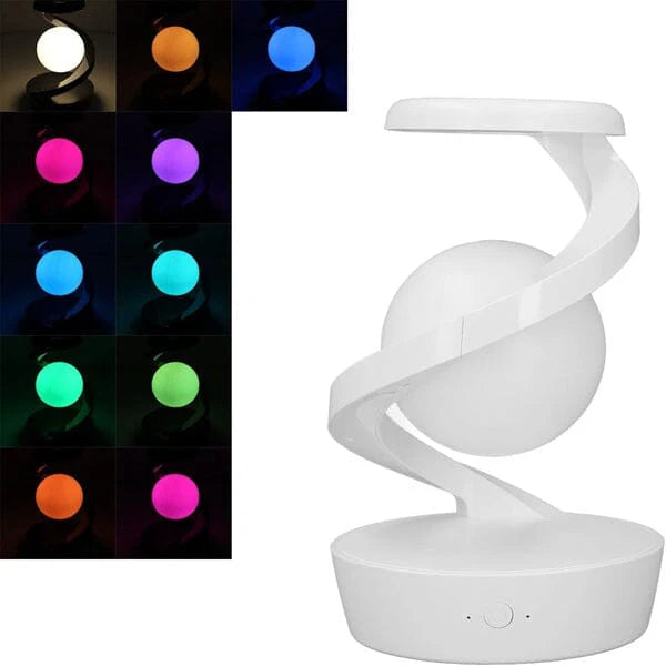 Hover Halo - Spinning Moon Lamp - RGB / LED