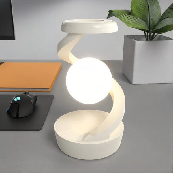 Hover Halo - Spinning Moon Lamp - RGB / LED
