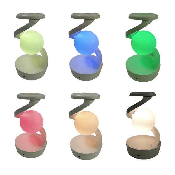 Hover Halo - Spinning Moon Lamp - RGB / LED