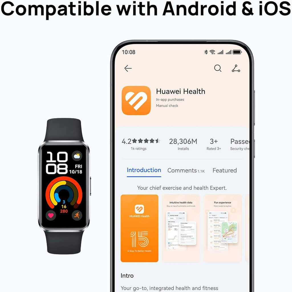 Huawei Band 10 - Best Sleep Tracking 2025 - 6 Colors
