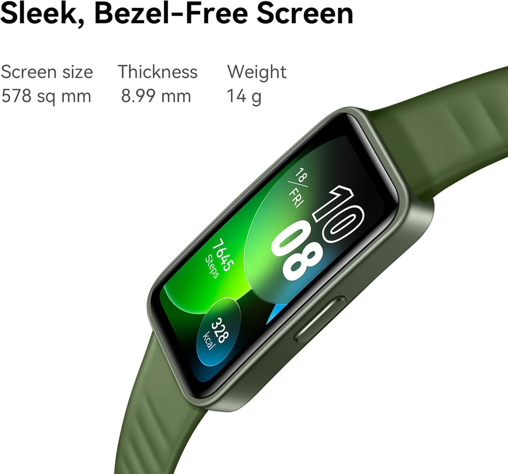 Huawei Band 8 - Allergy Friendly - Best Sleep Tracking 2023 - NO METAL