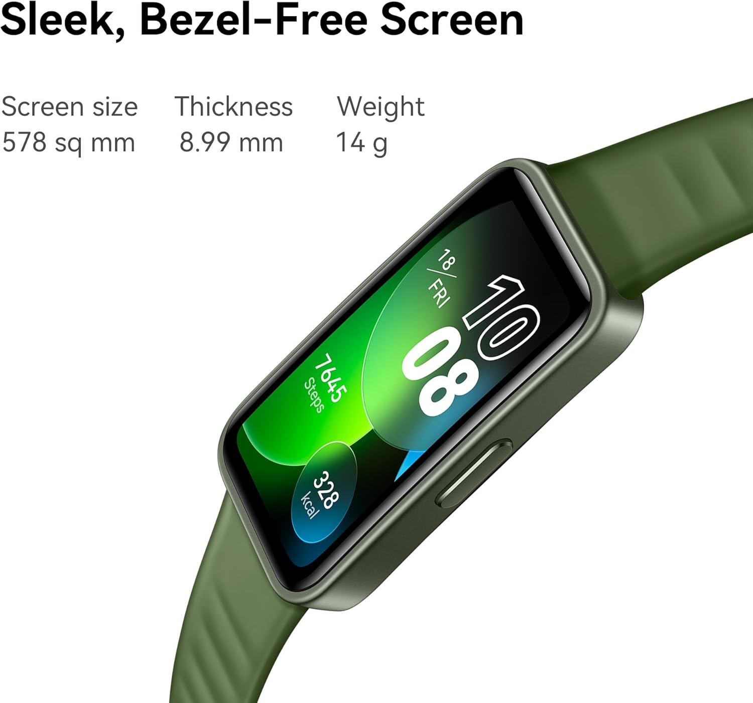 Huawei Band 8 - Allergy Friendly - Best Sleep Tracking 2023 - NO METAL