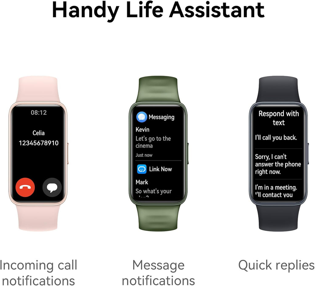 Huawei Band 8 - Allergy Friendly - Best Sleep Tracking 2023 - NO METAL