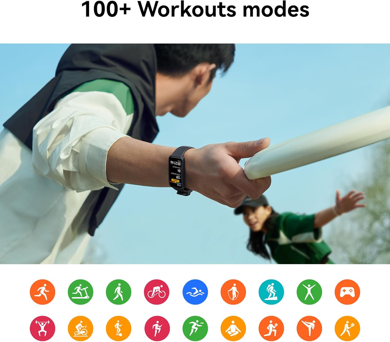 Huawei Band 8 - Allergy Friendly - Best Sleep Tracking 2023 - NO METAL