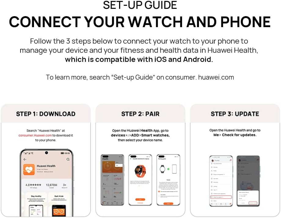 Huawei Watch Fit 2 - Best Sleep Tracking 2023 - GPS + Calling/Texting