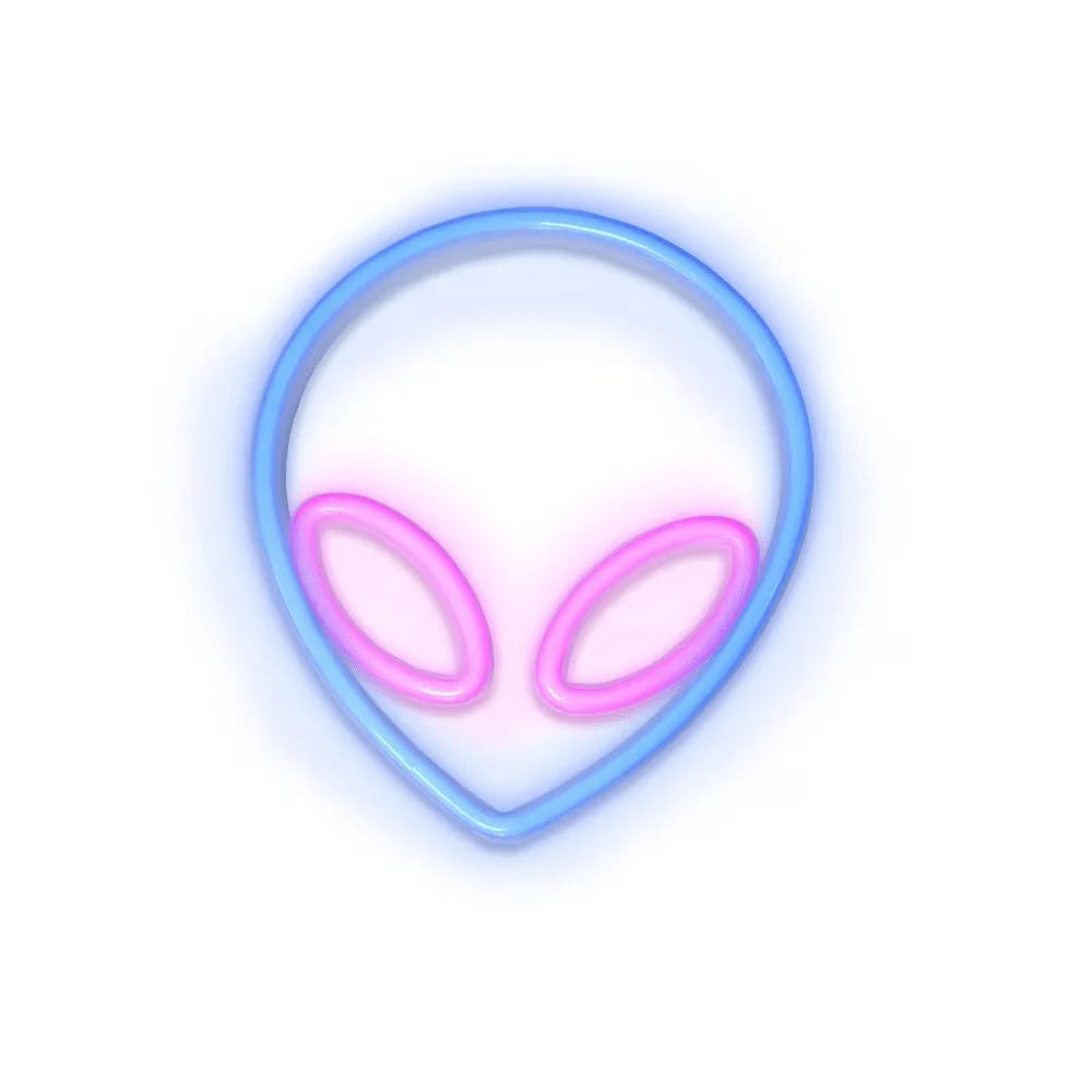 Illumina - 3D Neon Light - Wall Sign - Alien