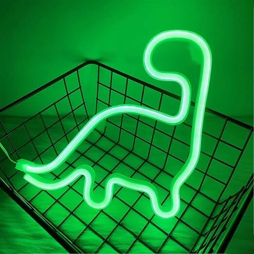 Illumina - 3D Neon Light - Wall Sign - Dinosaur