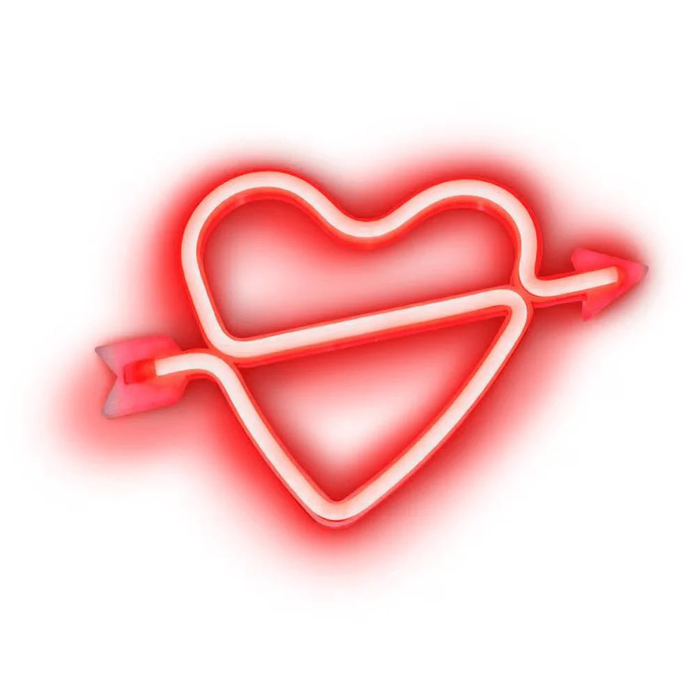 Illumina - 3D Neon Light - Wall Sign - Cupid