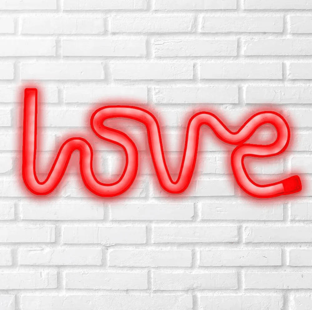 Illumina - 3D Neon Light - Wall Sign - Love