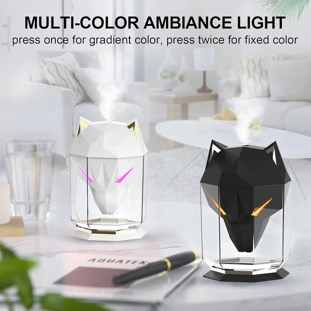 Wolf Warrior - Ambient Humidifier + Aroma Diffuser - 650 ML