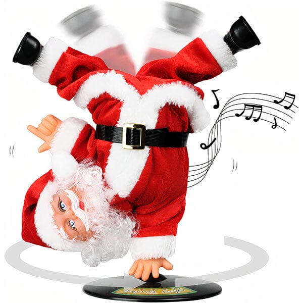 Jolly Moves - Breakdancing Santa Claus - Fun Christmas Decor