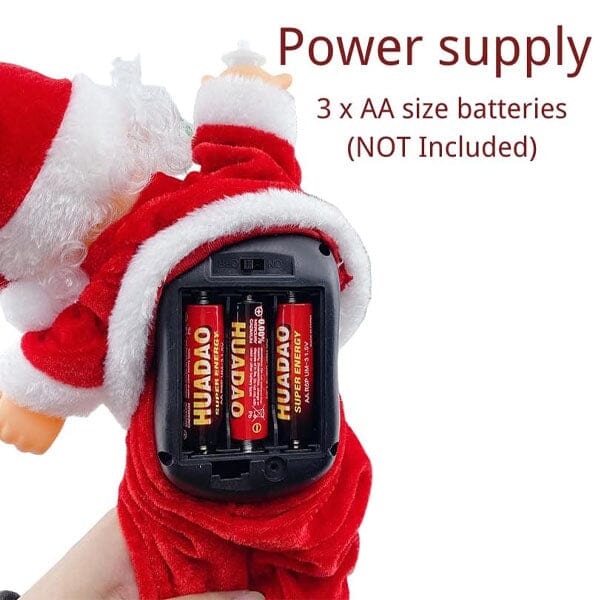 Jolly Moves - Breakdancing Santa Claus - Fun Christmas Decor