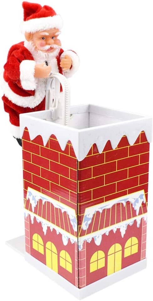 Jolly Moves - Santa Claus Climbing Chimney - Fun Christmas Decor