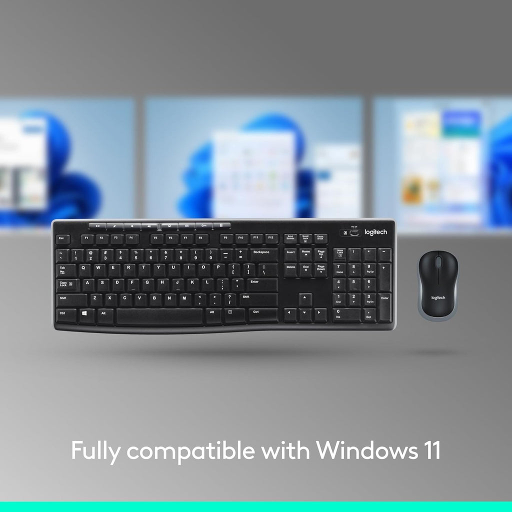 Logitech Wireless Keyboard & Mouse Combo - 3 Colors