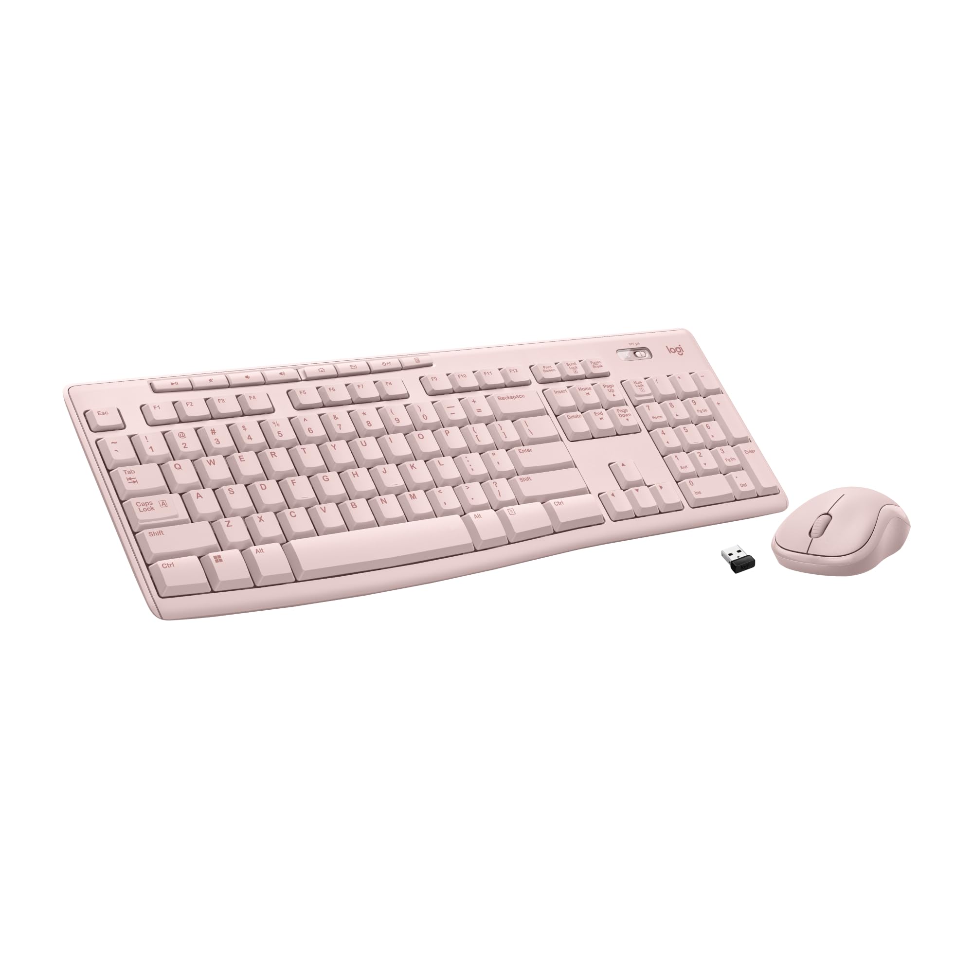 Logitech Wireless Keyboard & Mouse Combo - 3 Colors