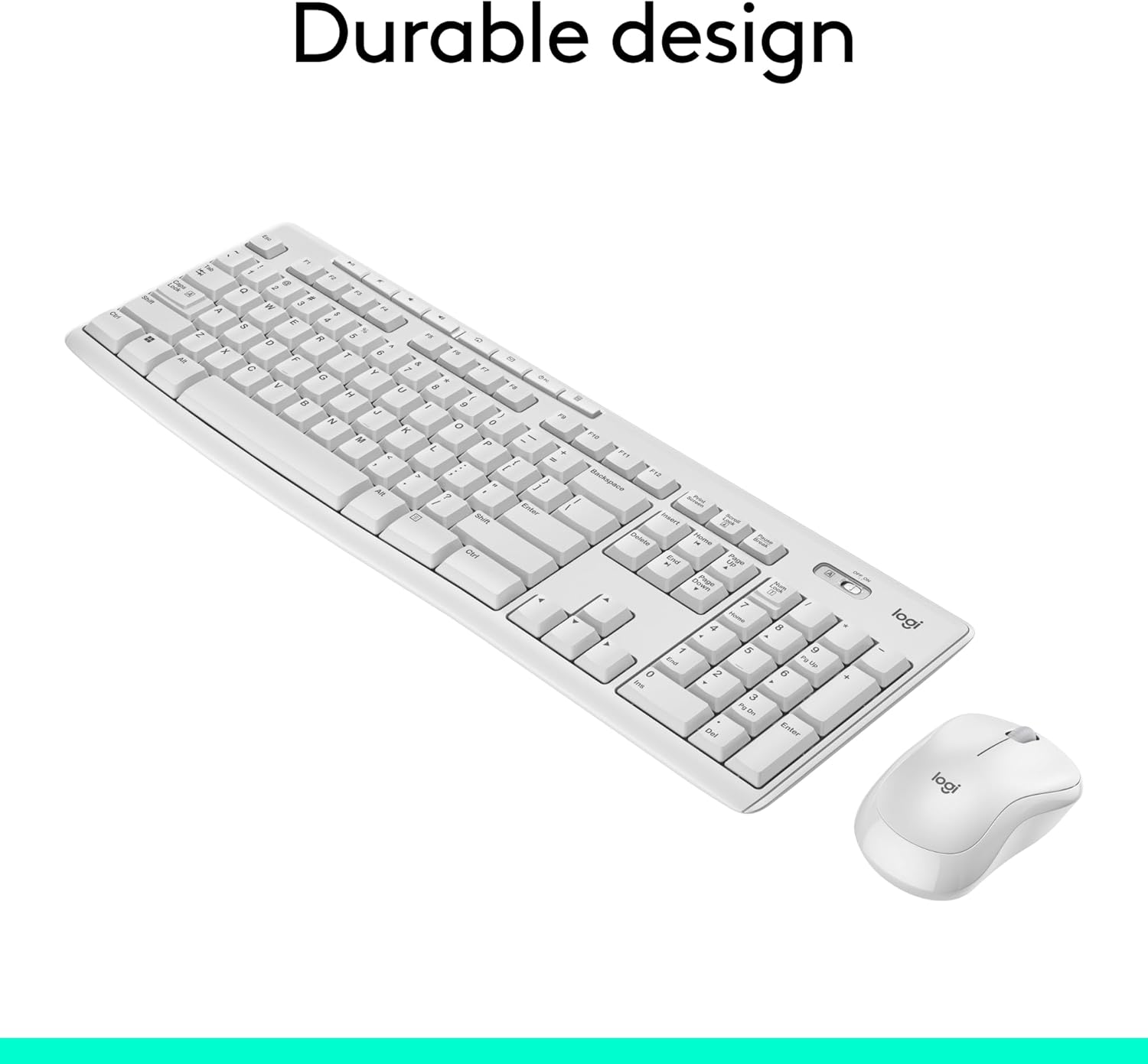 Logitech Wireless Keyboard & Mouse Combo - 3 Colors