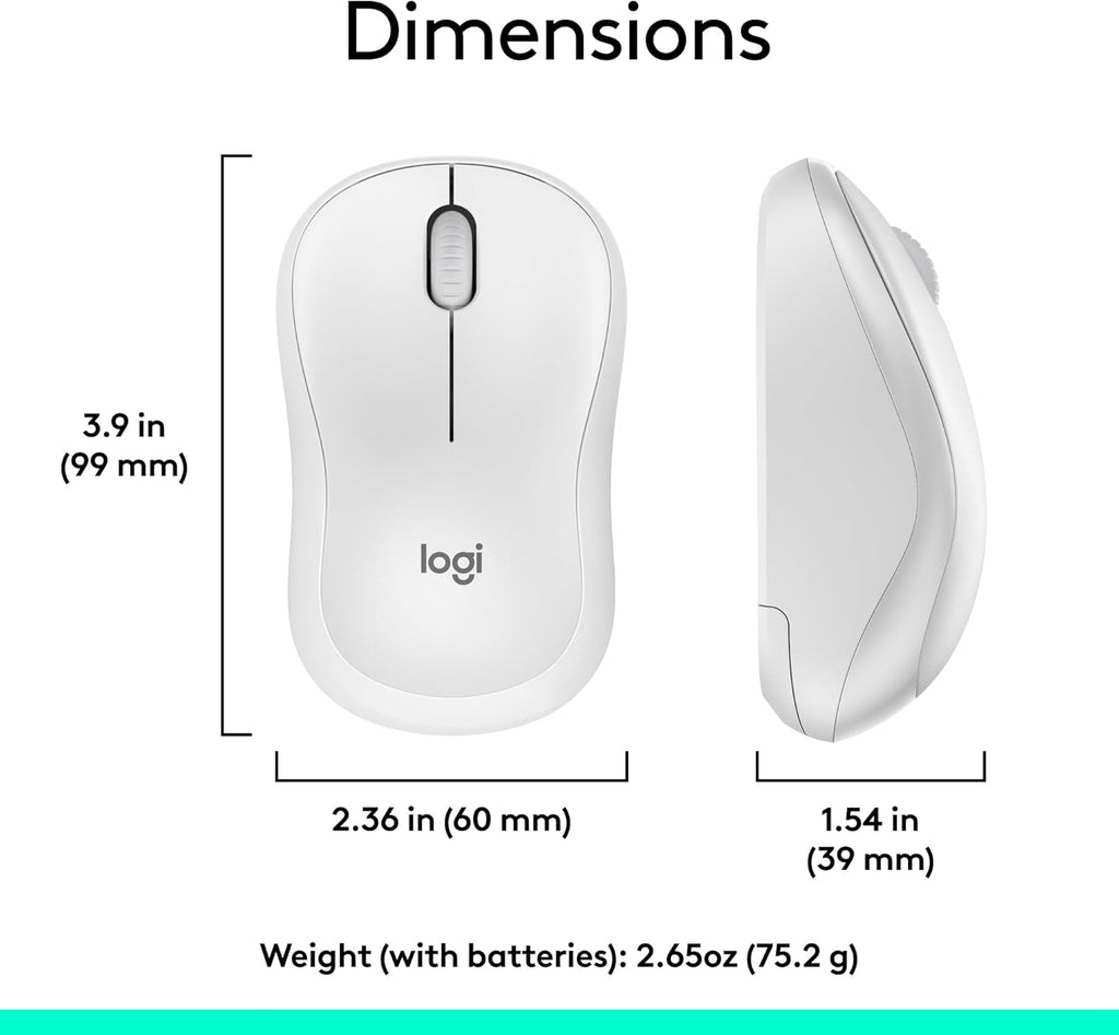 Logitech Wireless Keyboard & Mouse Combo - 3 Colors