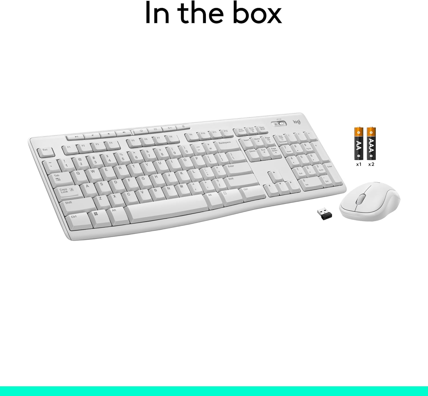 Logitech Wireless Keyboard & Mouse Combo - 3 Colors