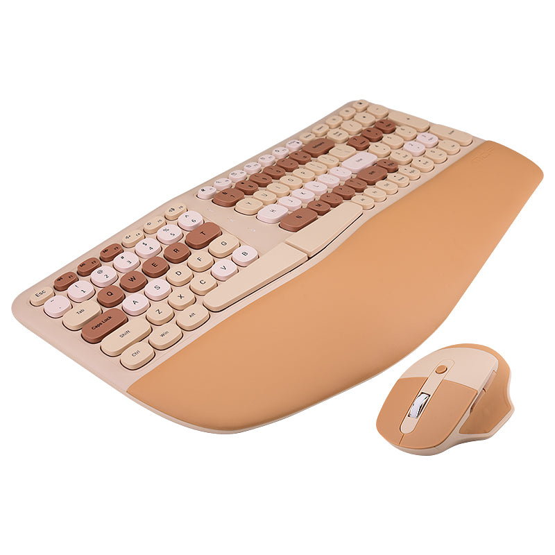 Mofii - Wireless Ergonomic Keyboard & Mouse Combo