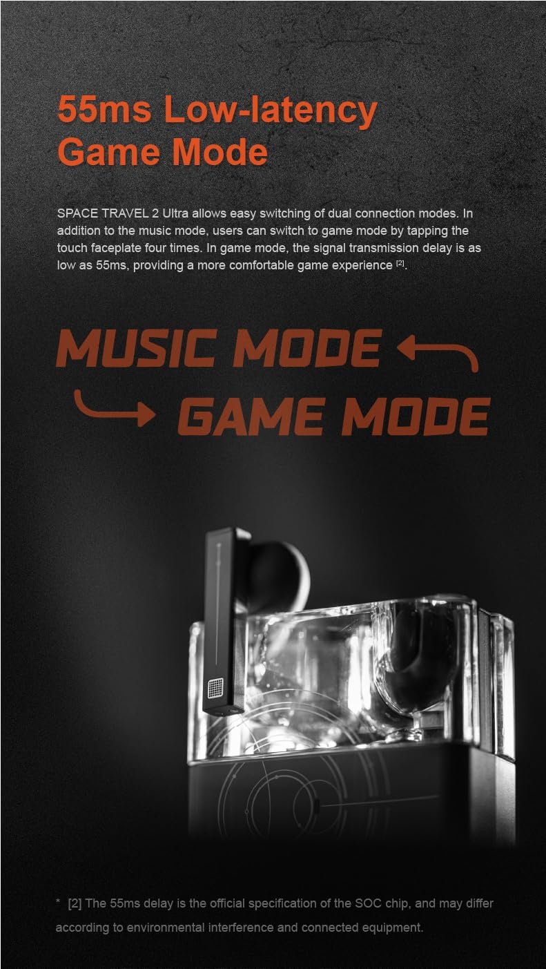 Moondrop Space Travel 2 ULTRA - PLANAR - Bluetooth 6.0 - Best Sound Under $100 - 2025