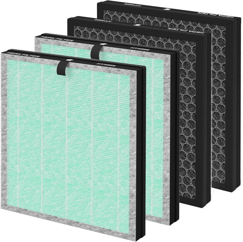 Generic - Morento Smart Air Purifier - HEPA H13 Filters + Pre Filters - PETS - 8 Pack