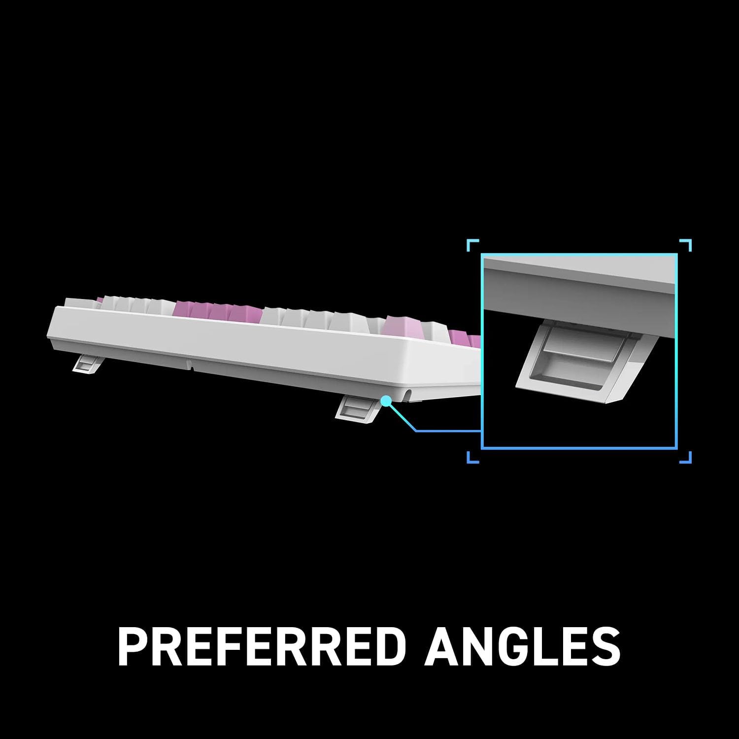 MSI GK600 - Wireless RGB Gaming Keyboard - TKL - Smart Display