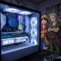 One Piece x Corsair - Skypeia White Gaming PC - HIGH - Up to PS5