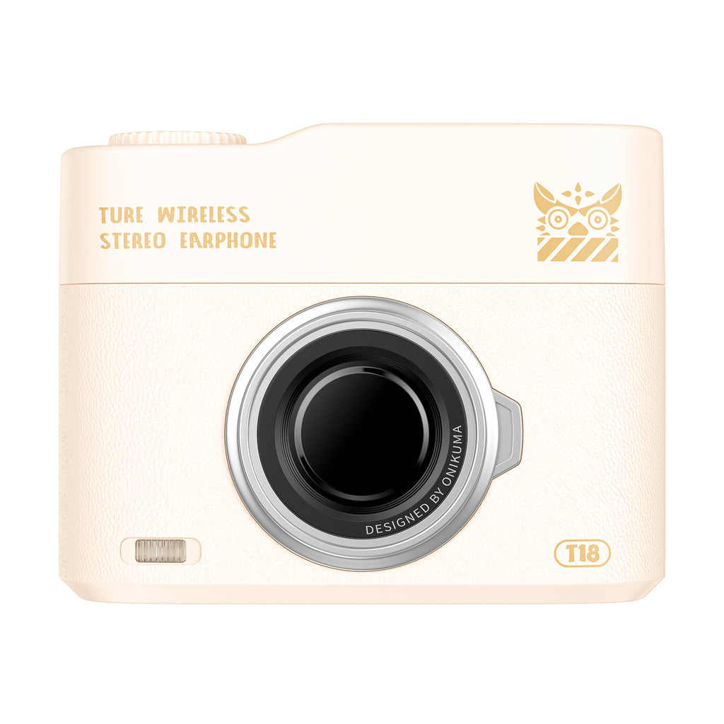 Onikuma Wireless Earbuds - Vintage Camera Edition - Best Budget Mic 2025