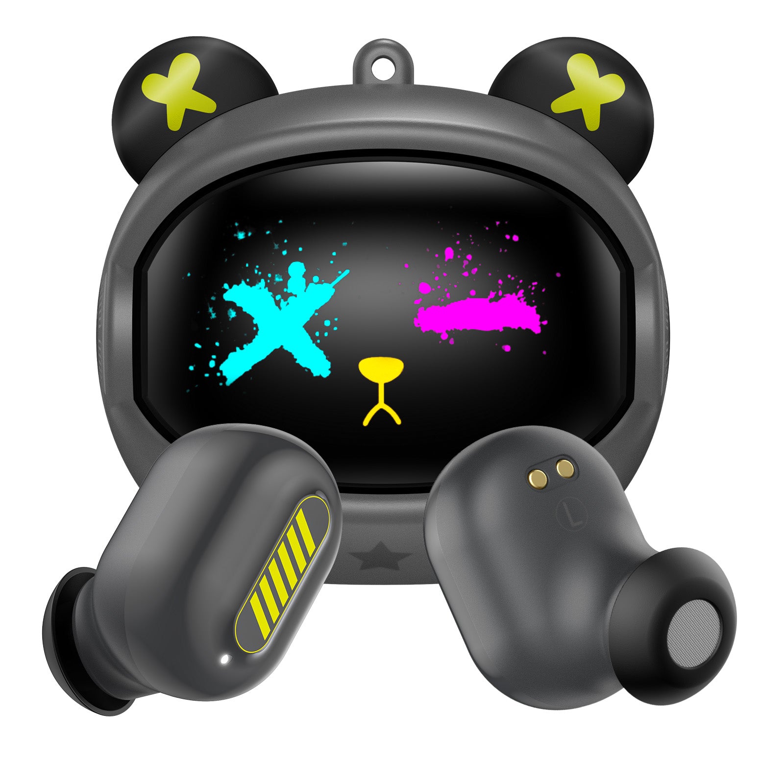 Onikuma Wireless Earbuds - Cyberpunk Bear - Best Budget Gaming 2025