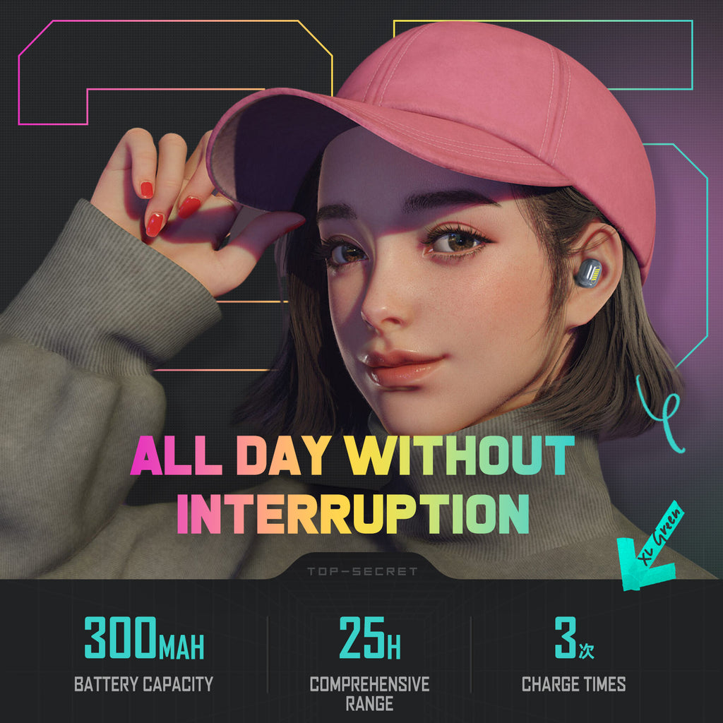 Onikuma Wireless Earbuds - Cyberpunk Bear - Best Budget Gaming 2025