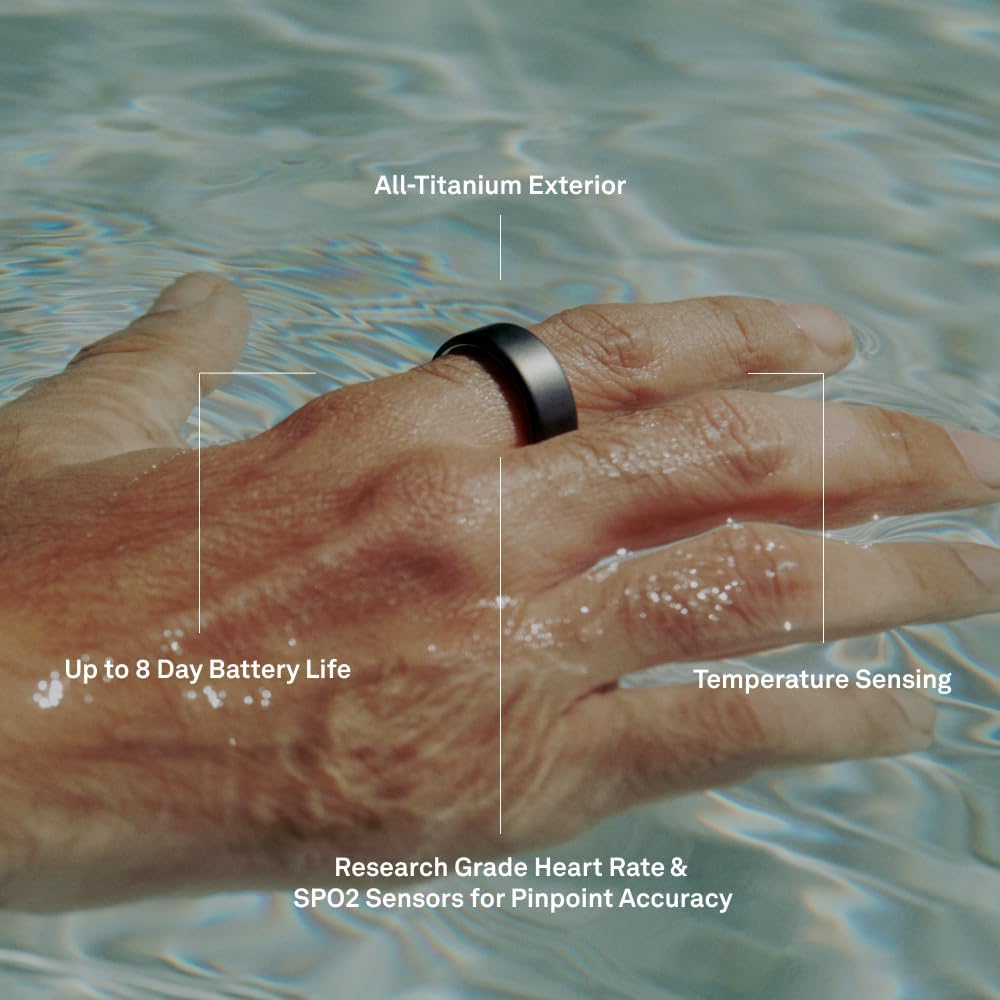 Oura Ring 4 - Best Smart Ring 2025 - 30+ Biometrics
