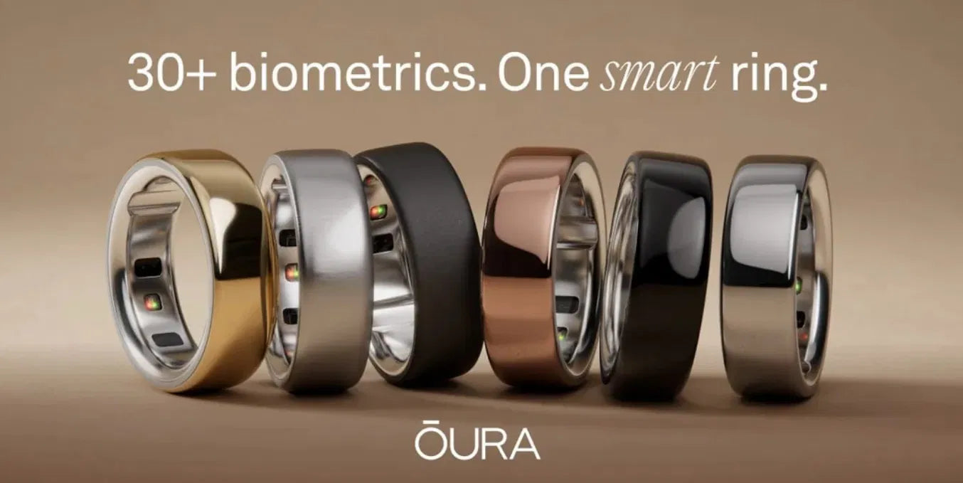 Oura Ring 4 - Best Smart Ring 2025 - 30+ Biometrics