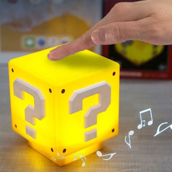 Paladone - Super Mario Bros Question Mark Box - Mini Lamp - 7 CM