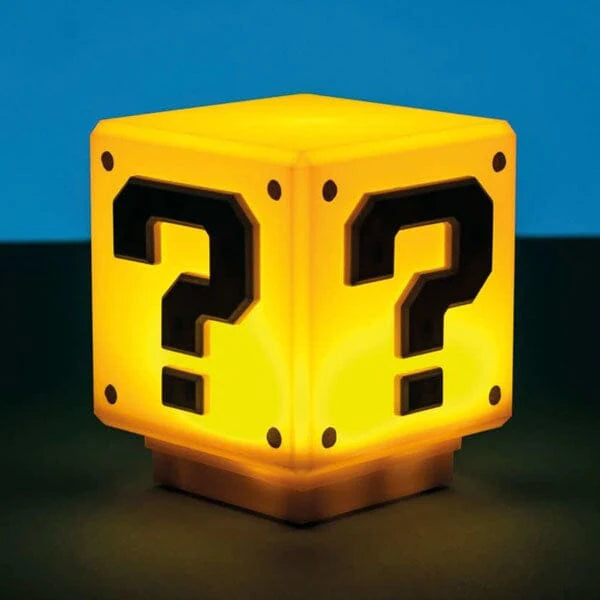 Paladone - Super Mario Bros Question Mark Box - Mini Lamp - 7 CM