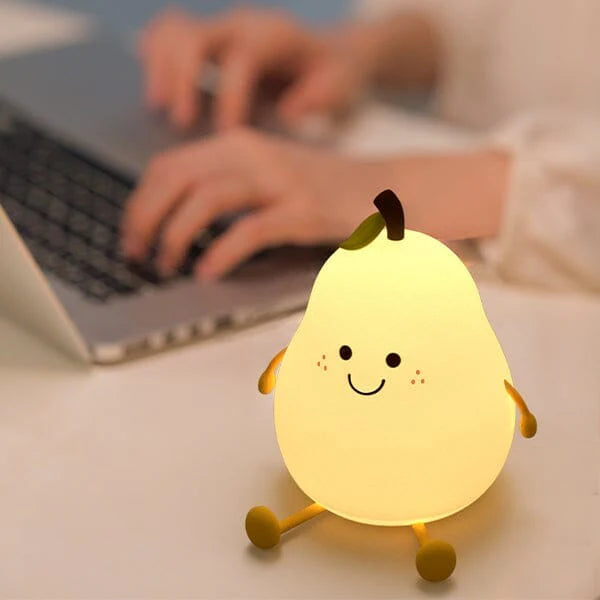 Peari - Adorable Decorative Pear Night Light - RGB / LED - 7 Colors
