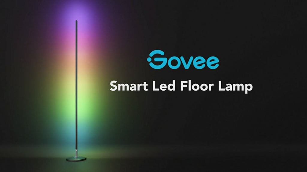 Govee - Smart Corner Floor Lamp - RGBIC - Google/Alexa + Razer Chroma