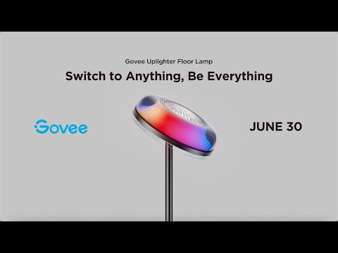 Govee - Uplighter Smart Floor Lamp - RGBICWW - Google/Alexa + Razer Chroma