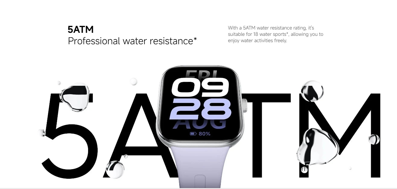 Xiaomi Redmi Watch 5 - PAI - Best Health Tracking 2025 - GPS + Calling/Texting