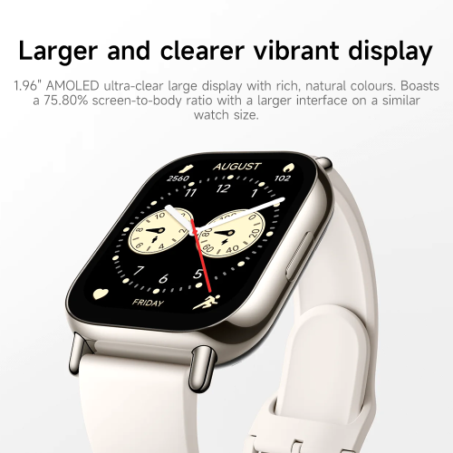 Xiaomi Redmi Watch 5 Lite -  Allergy Friendly - PAI - Best Health Tracking 2025 - Calling/Texting - NO METALS