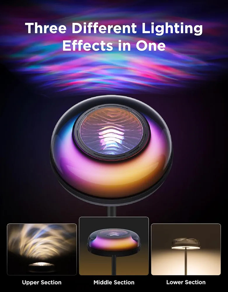 Govee - Uplighter Smart Floor Lamp - RGBICWW - Google/Alexa + Razer Chroma