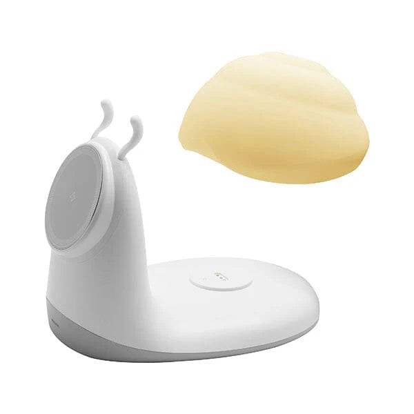 Snail Bud Magnetic Phone Charger 15W Removable Shell Light LED Snail Bud Magnetic Phone Charger 15W Removable Shell Light LED