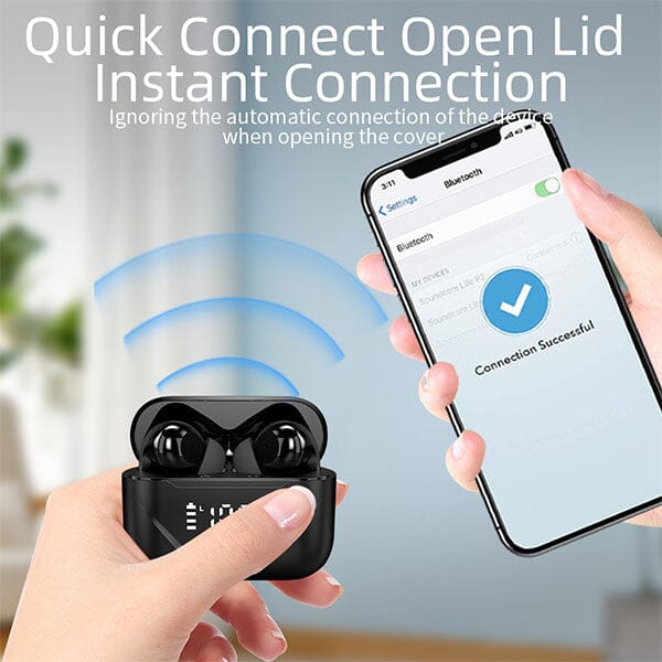 Sonic Vibes - Real Time Translation - Wireless Earbuds - 144 Languages