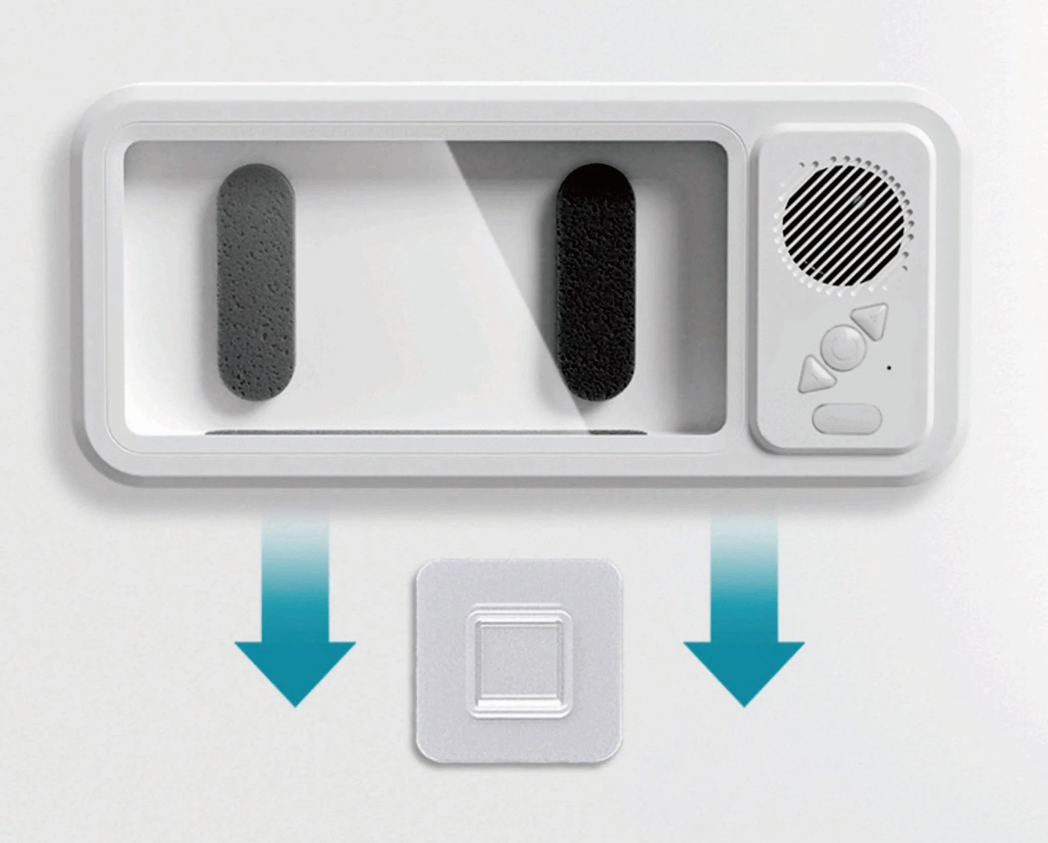 Sonic Vibes - Splashproof Wall Mounted Case + Speaker