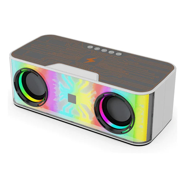 Sound Logic - Rhyme Lux - Bluetooth RGB Speakers + Wireless Charger