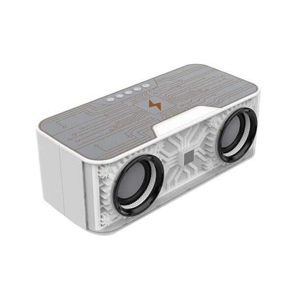 Sound Logic - Rhyme Lux - Bluetooth RGB Speakers + Wireless Charger